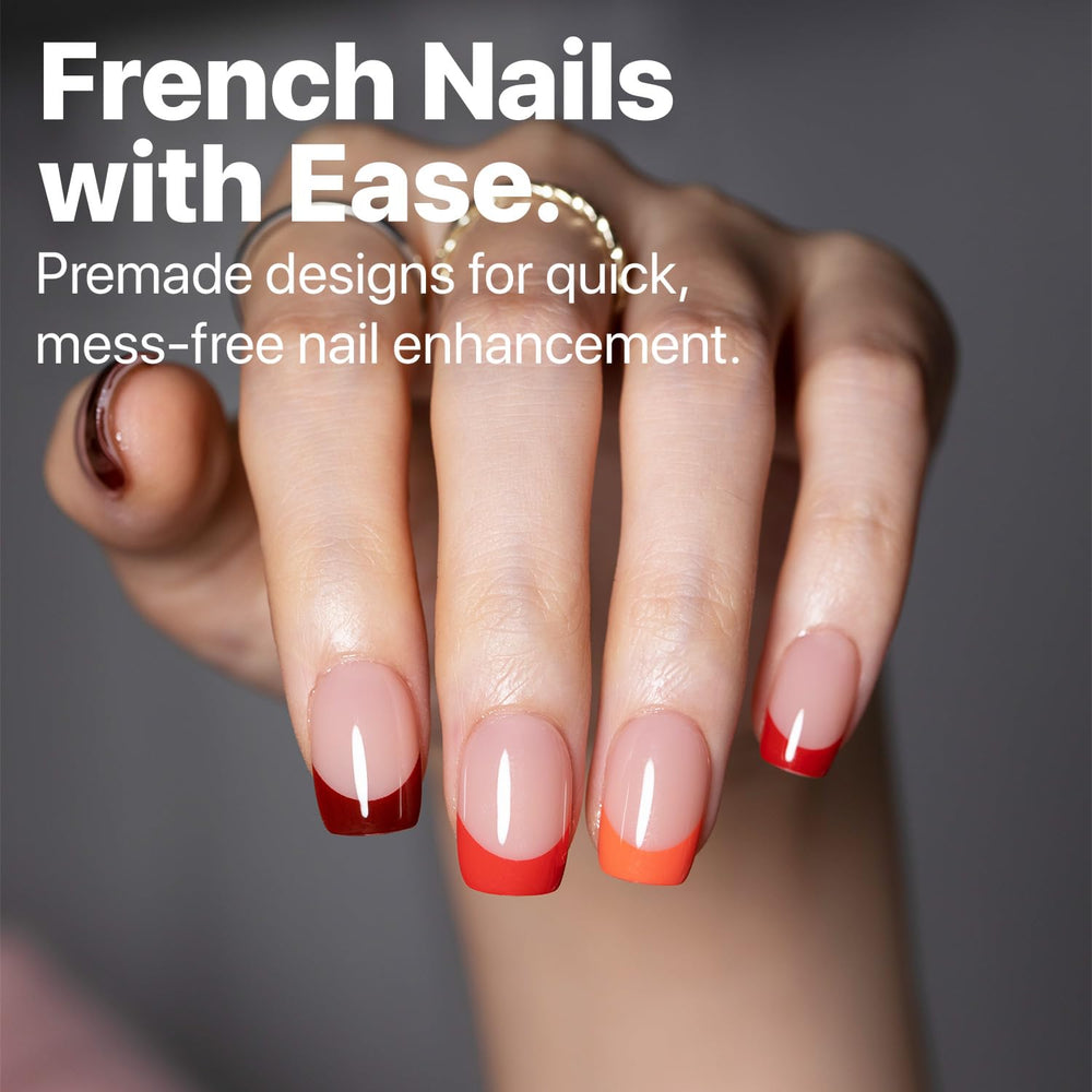 SXC X-Pro Tips starter kit aiding beginner-friendly nail application