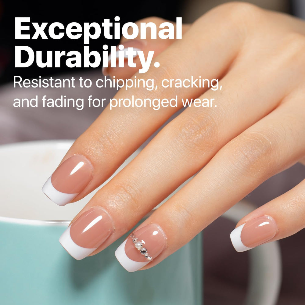 SXC professional-grade acrylic tips offer durable wear and long-lasting shine.