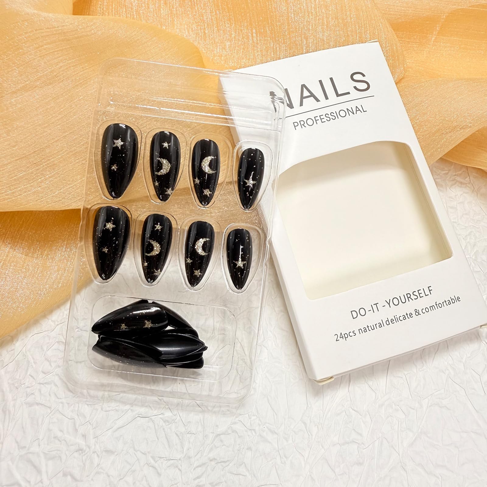 SXTSZJ easy 30-second press-on application for at home manicure