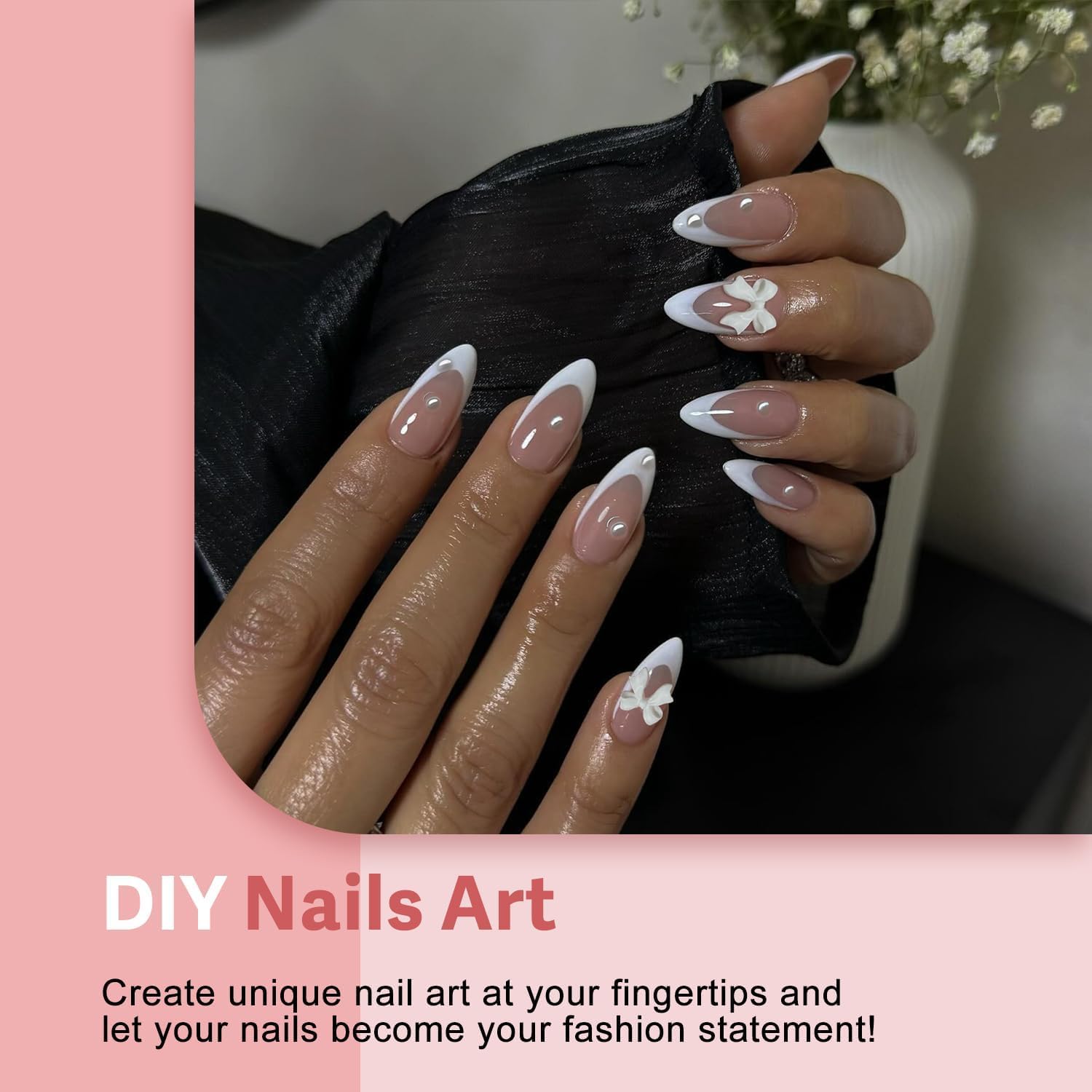 SXVME easy 30-second application for fast at-home nail style.