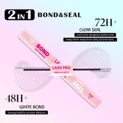 SY SHUYING step-2 seal for secure, day-long lashes after application.