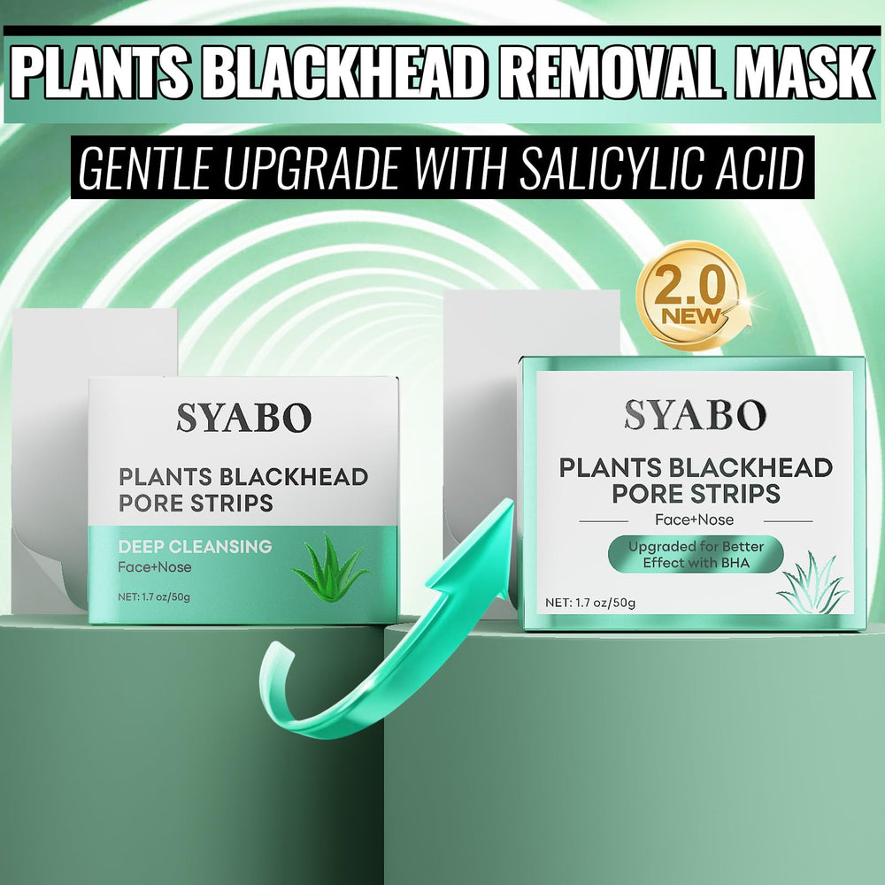 SYABO blackhead remover mask in application phase