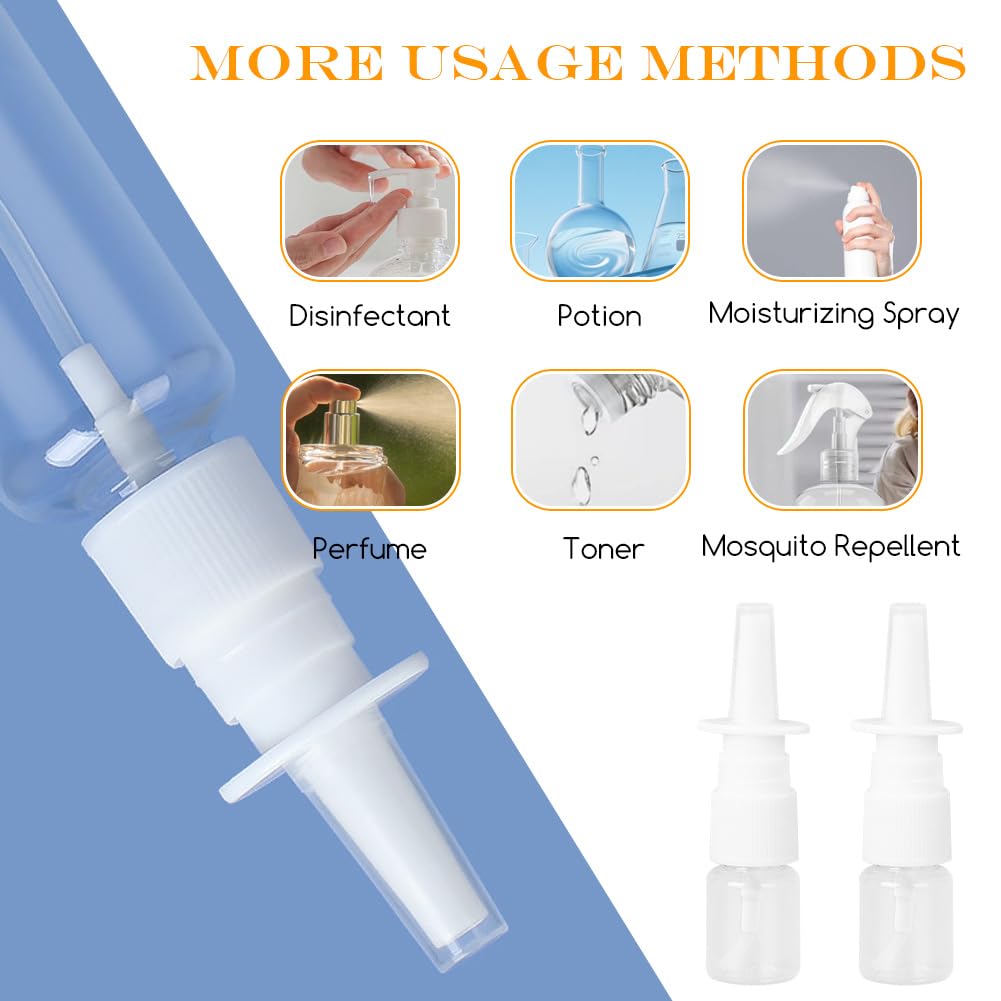 SYBL travel-friendly 5ml nasal spray bottle compact design for on-the-go use.