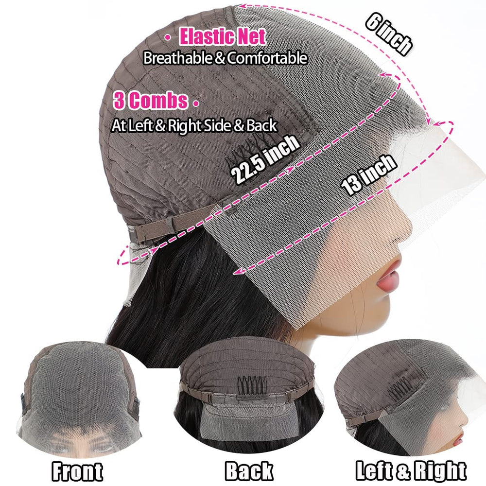 SYHGK glueless cap design delivers comfortable, secure wear