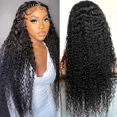 SYHGK virgin human hair lace front wig offers silky texture and durable wear