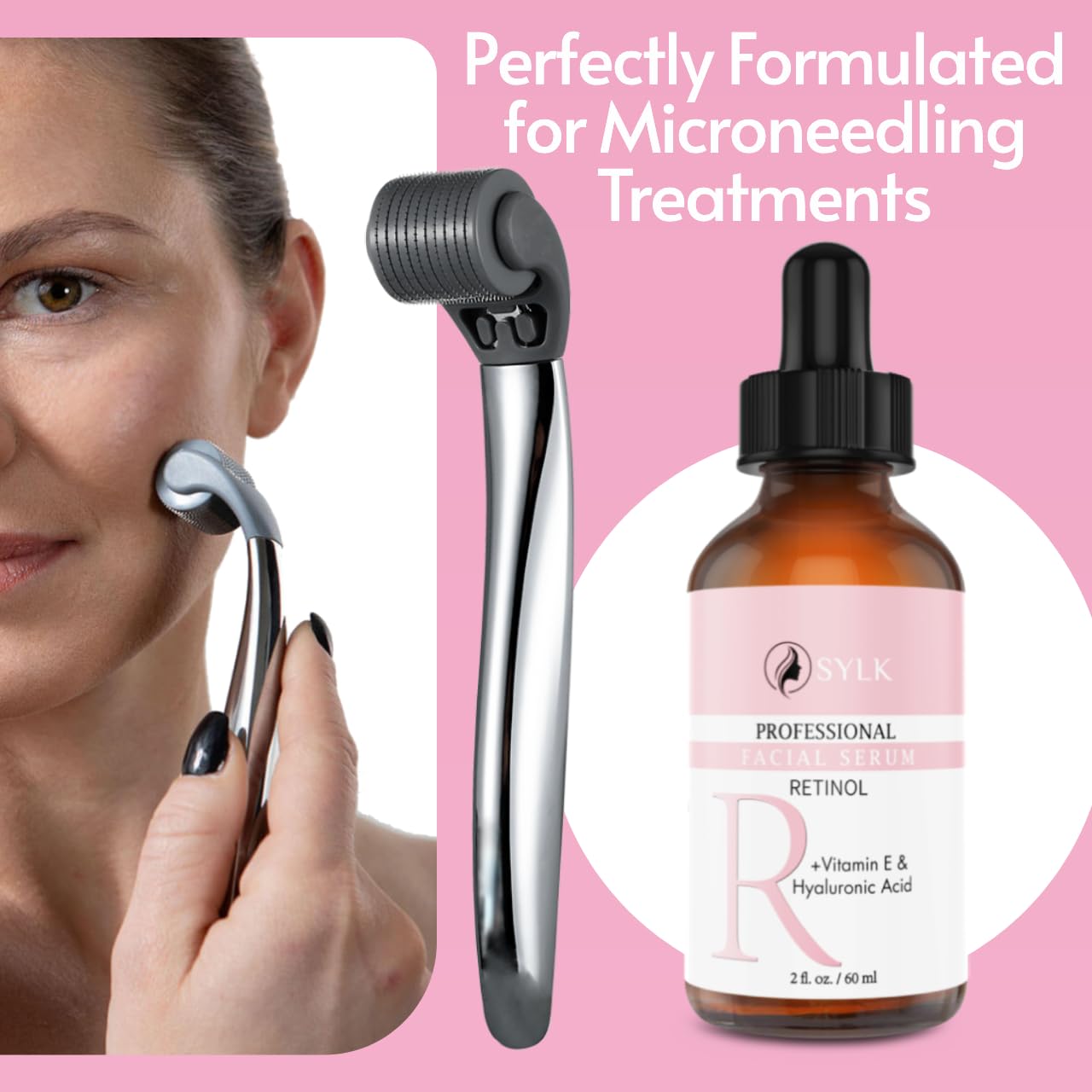 Sylk brightening serum promoting a healthier-looking glow