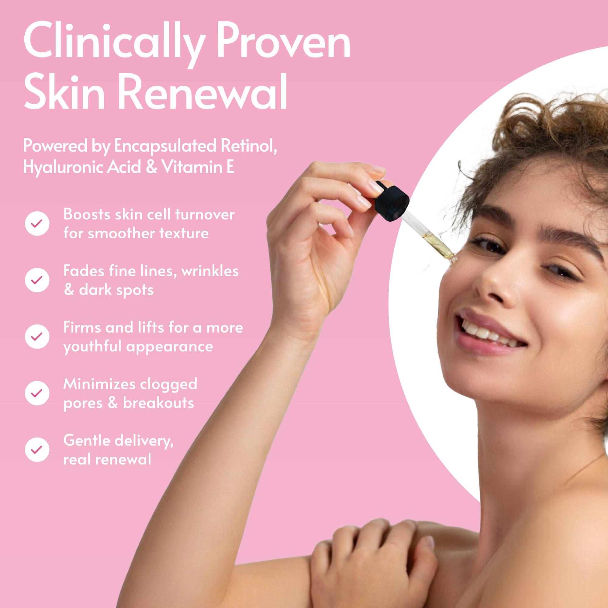 Sylk serum with hyaluronic acid and Vitamin E hydration supports moisture