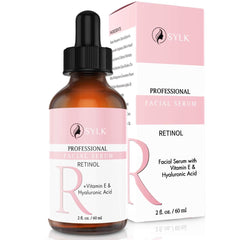 Sylk retinol serum encapsulated release for smoother skin texture
