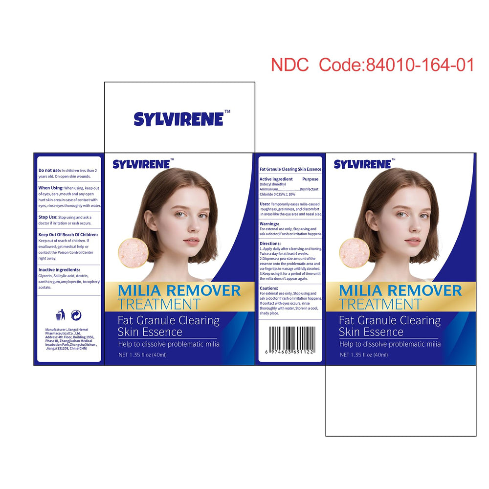 Sensitive skin renewal support with Sylvirene milia remover serum