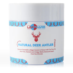 Symo Kane deer antler collagen cream tube close-up for intense hydration.