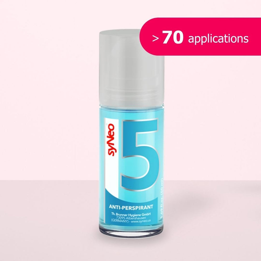 syNeo 5 roll-on application close-up illustrating smooth glide