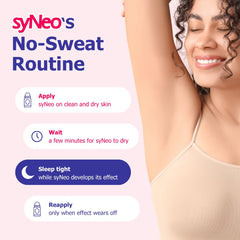 syNeo 5 skin-friendly formula close-up emphasizing irritation-free wear