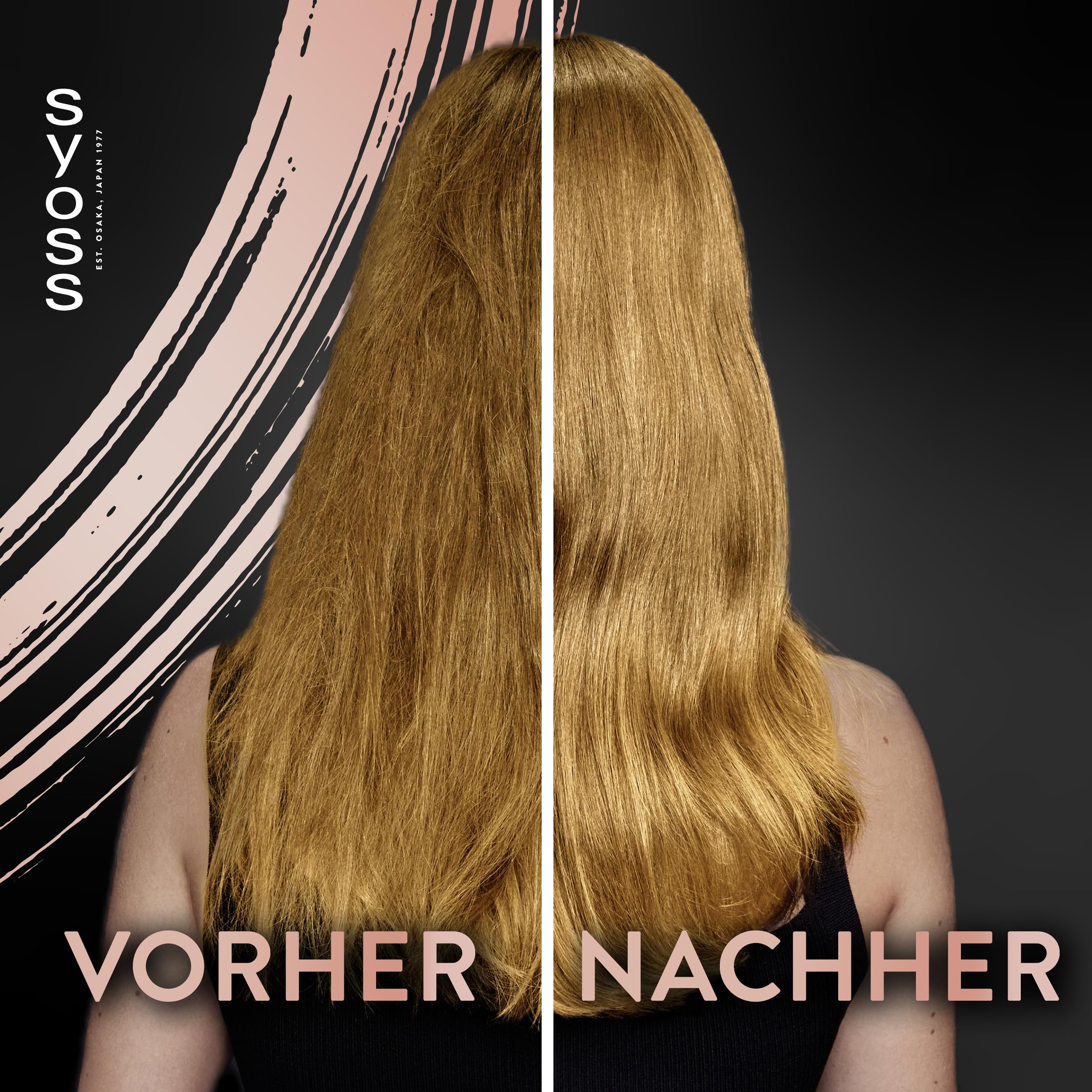 Recycled plastic bottle of Syoss Keratin Shampoo supports sustainable packaging