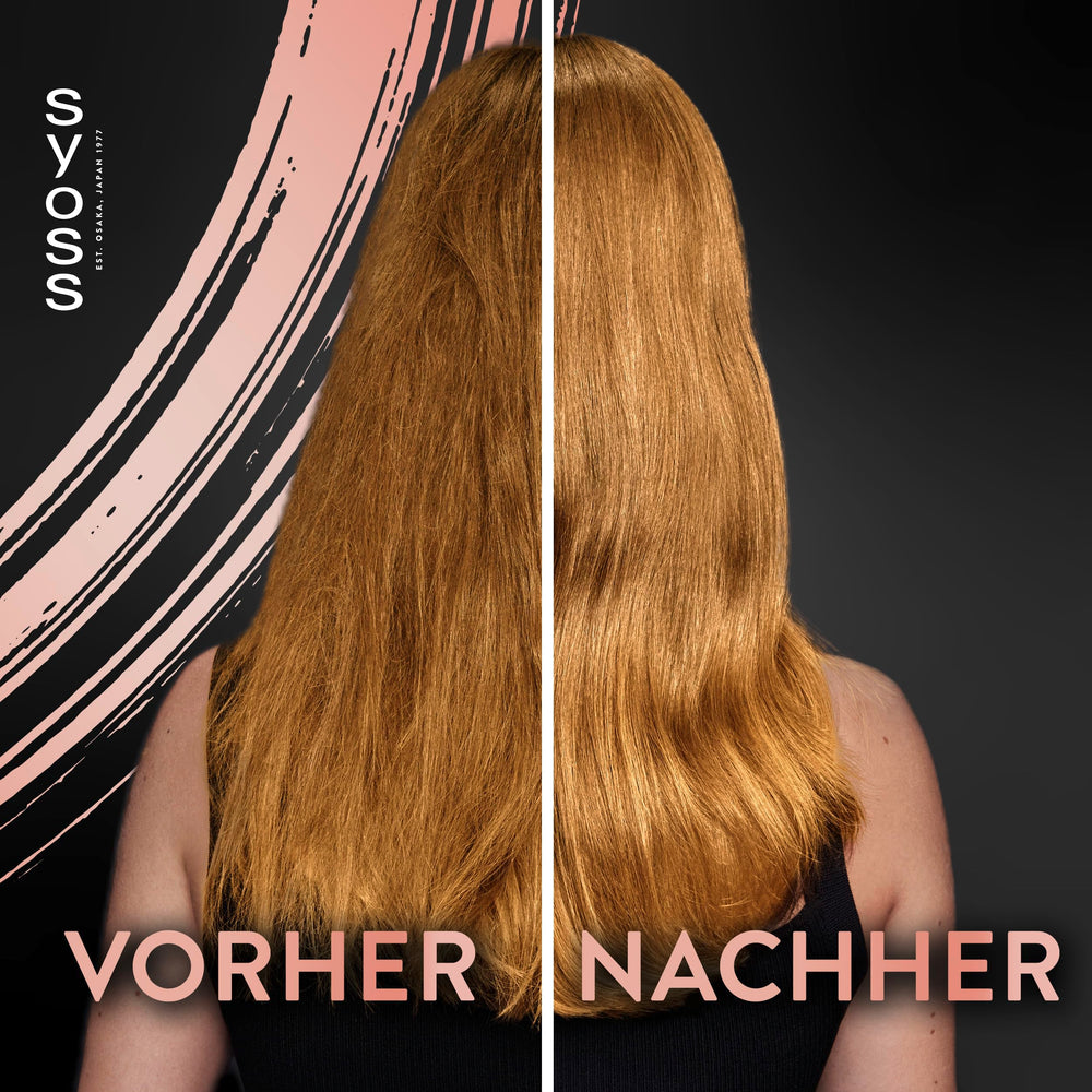 Recycled plastic bottle of Syoss Keratin Shampoo supports sustainable packaging
