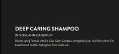 Syoss scalp massage application showing soothing use