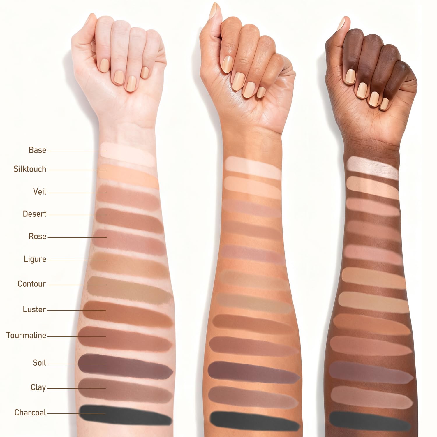 SZDYM Chameleon Eyeshadow Palette duochrome shades catch light at different angles.