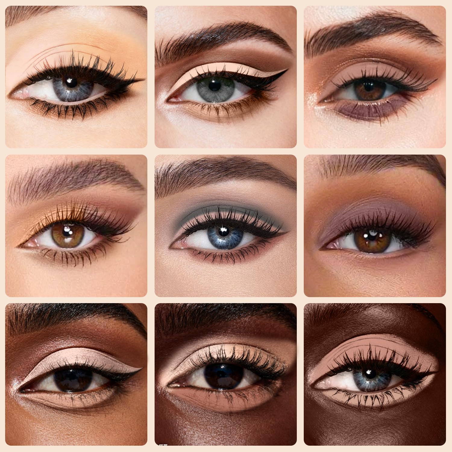 SZDYM Chameleon Eyeshadow Palette glitter and foil finishes add drama to looks.