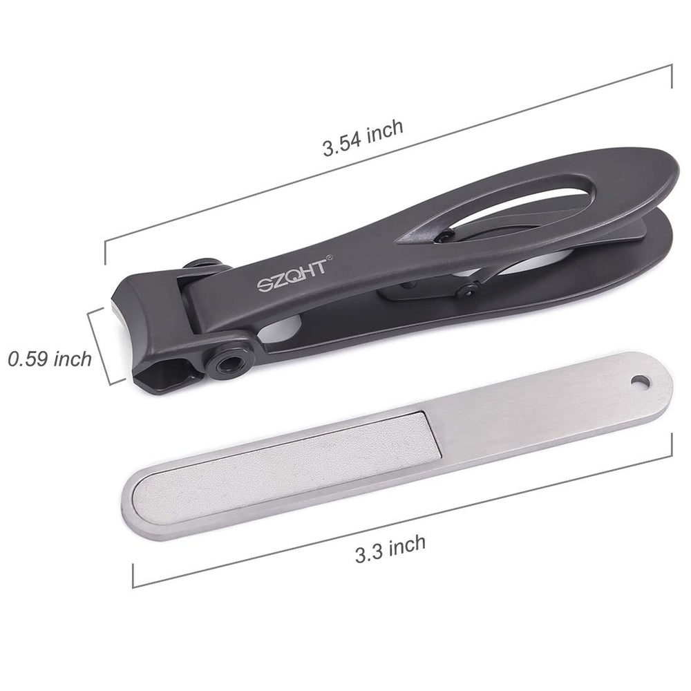 SZQHT 15mm jaw opening demonstrated on thick nails.