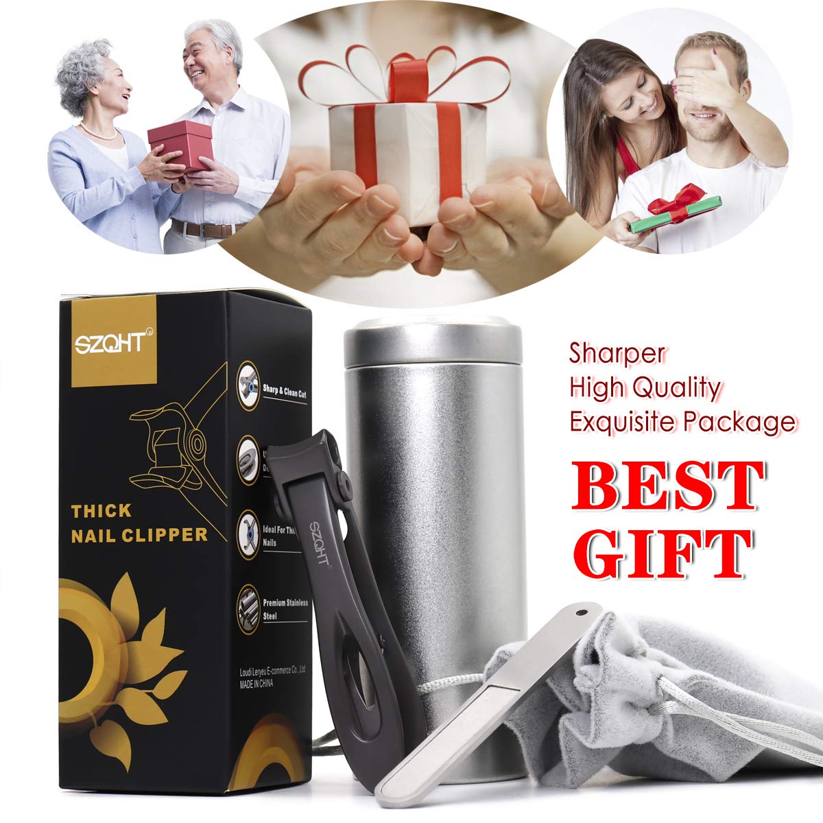 SZQHT Accessible design suitable for men, women, and seniors.