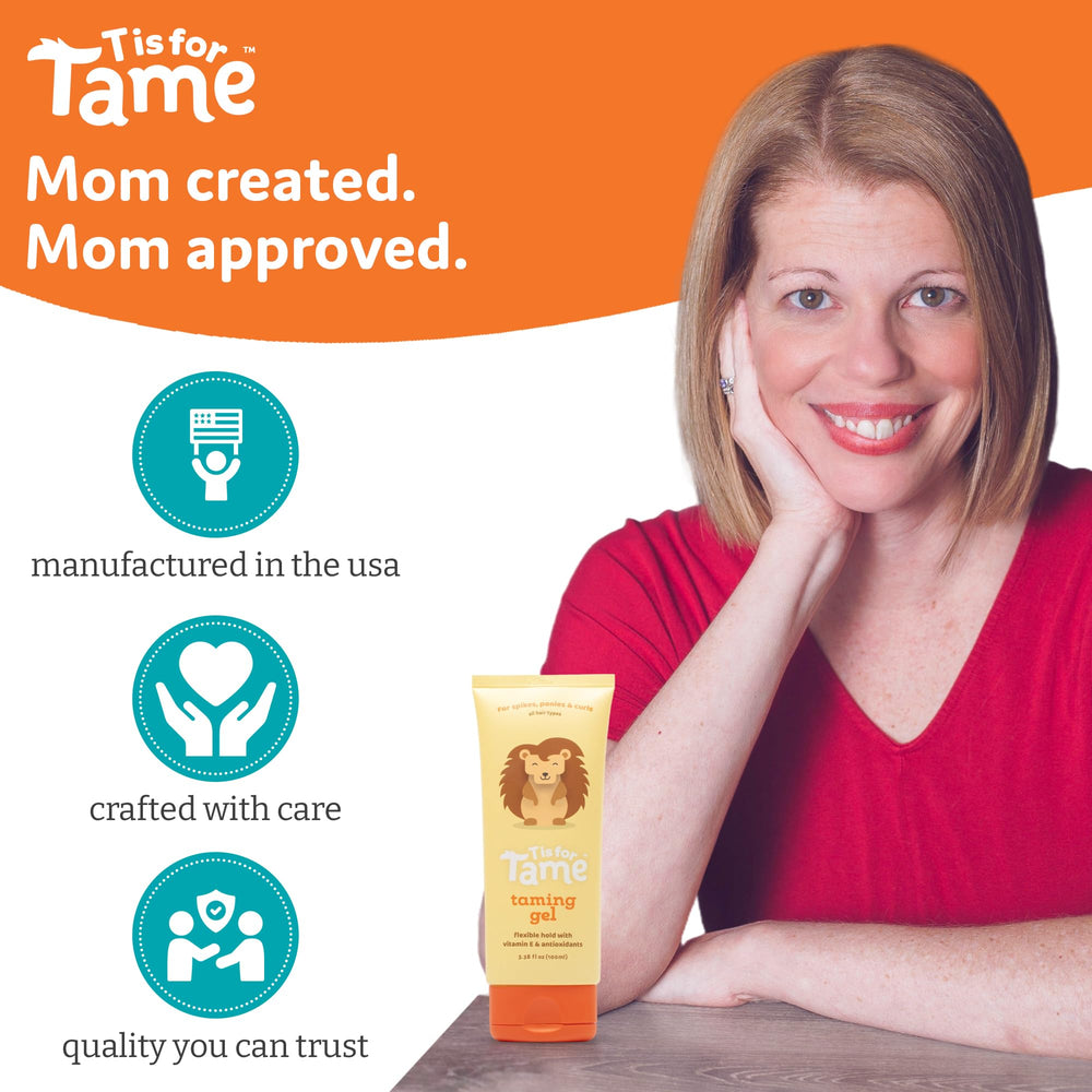 T is for Tame taming gel daily routine for school mornings