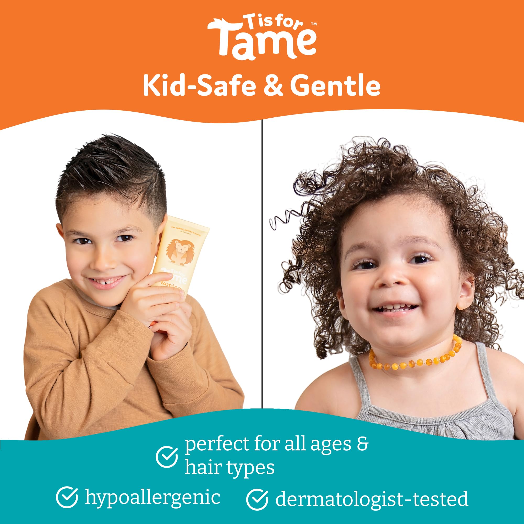 T is for Tame taming gel for ponies and braids
