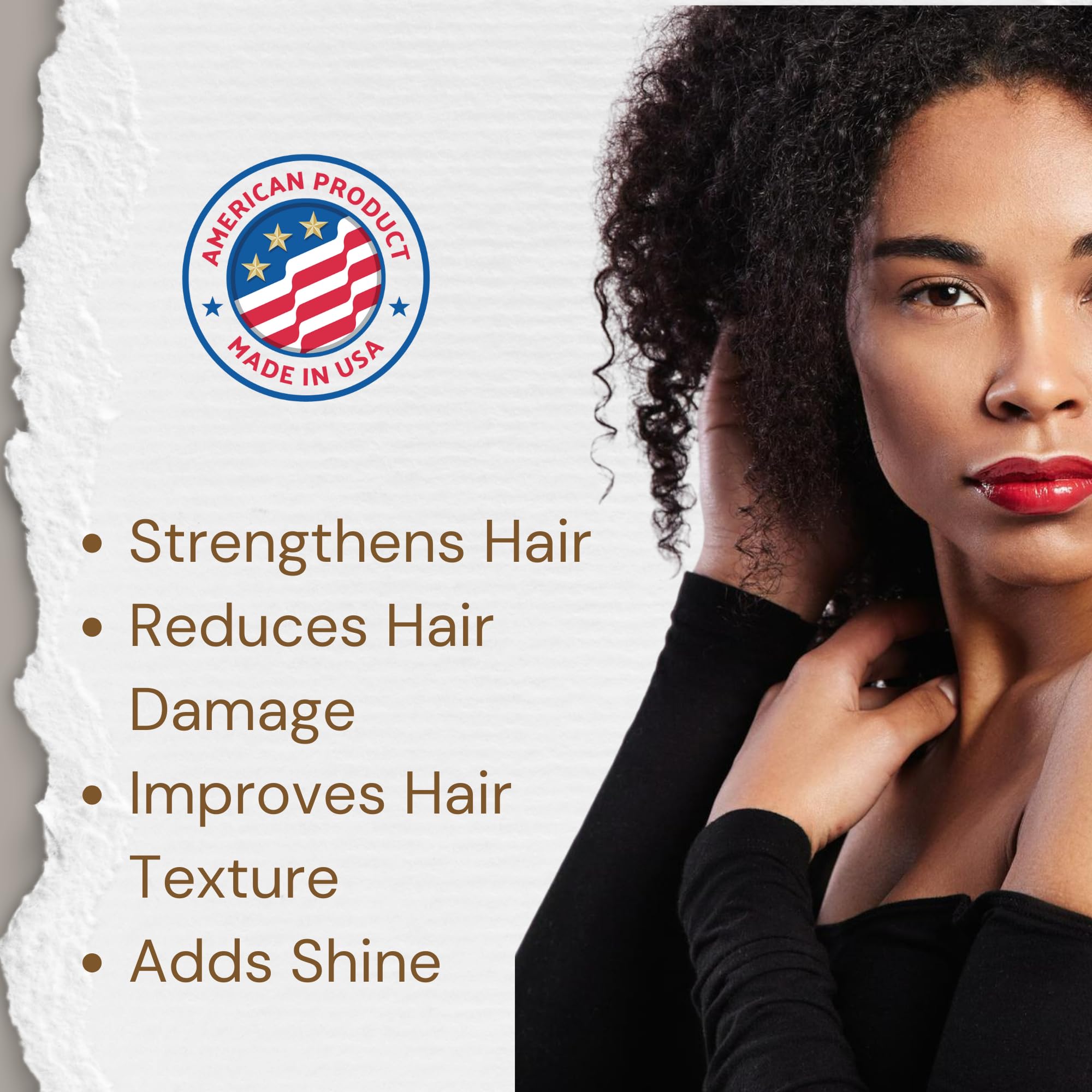 t.botanicals Oil application scene before shower enhances softness and detangling