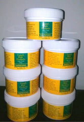 T444Z Hair Food 150g white jar back view showing practical use at home