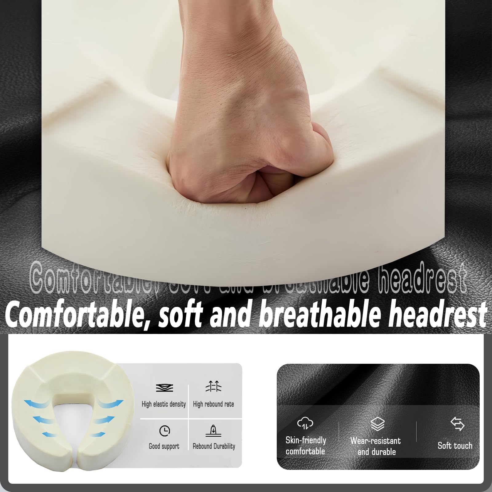 Tademis quiet design provides smooth, comfortable massages
