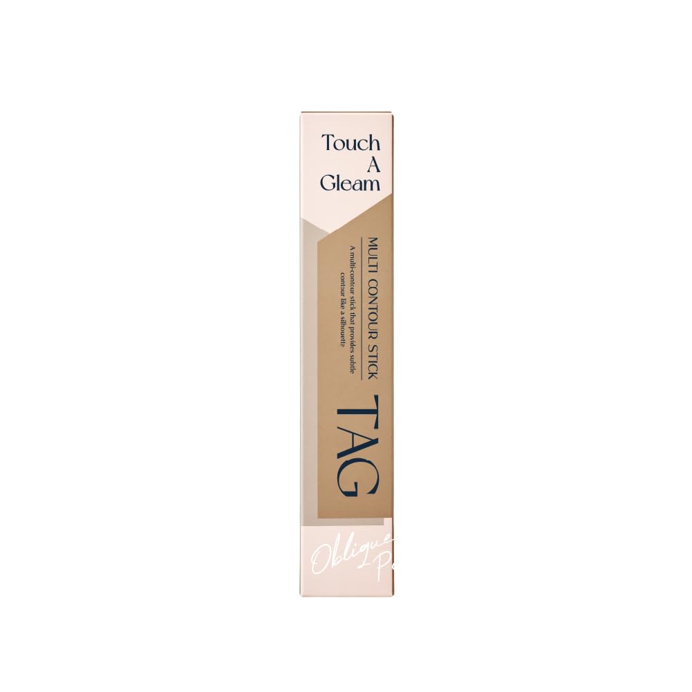 TAG Multi Contour Stick shades the nose bridge for a lifted look.
