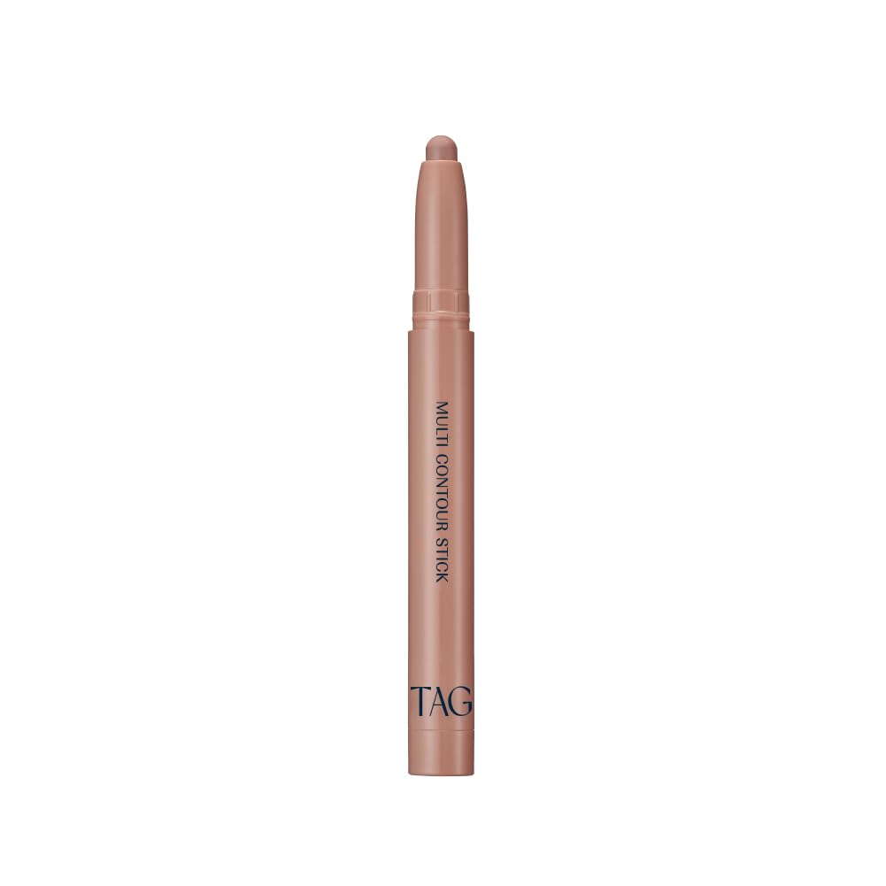 TAG Multi Contour Stick packaging close-up highlights compact design for on-the-go use.