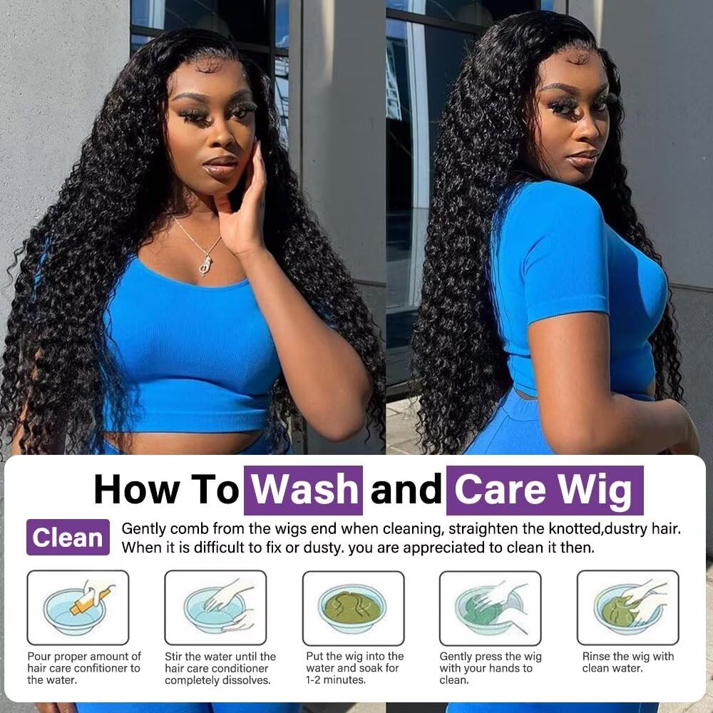 Tagota wig with baby hair for a soft frame