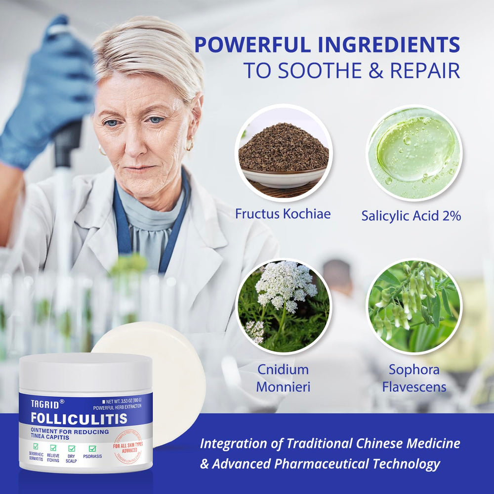 Tagrid non-greasy formula dries quickly with no residue.