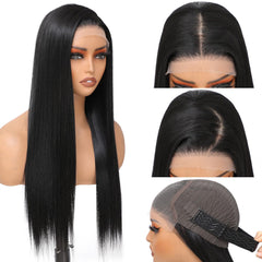 TAGUO 7x5 glueless lace front wig front view for quick everyday style
