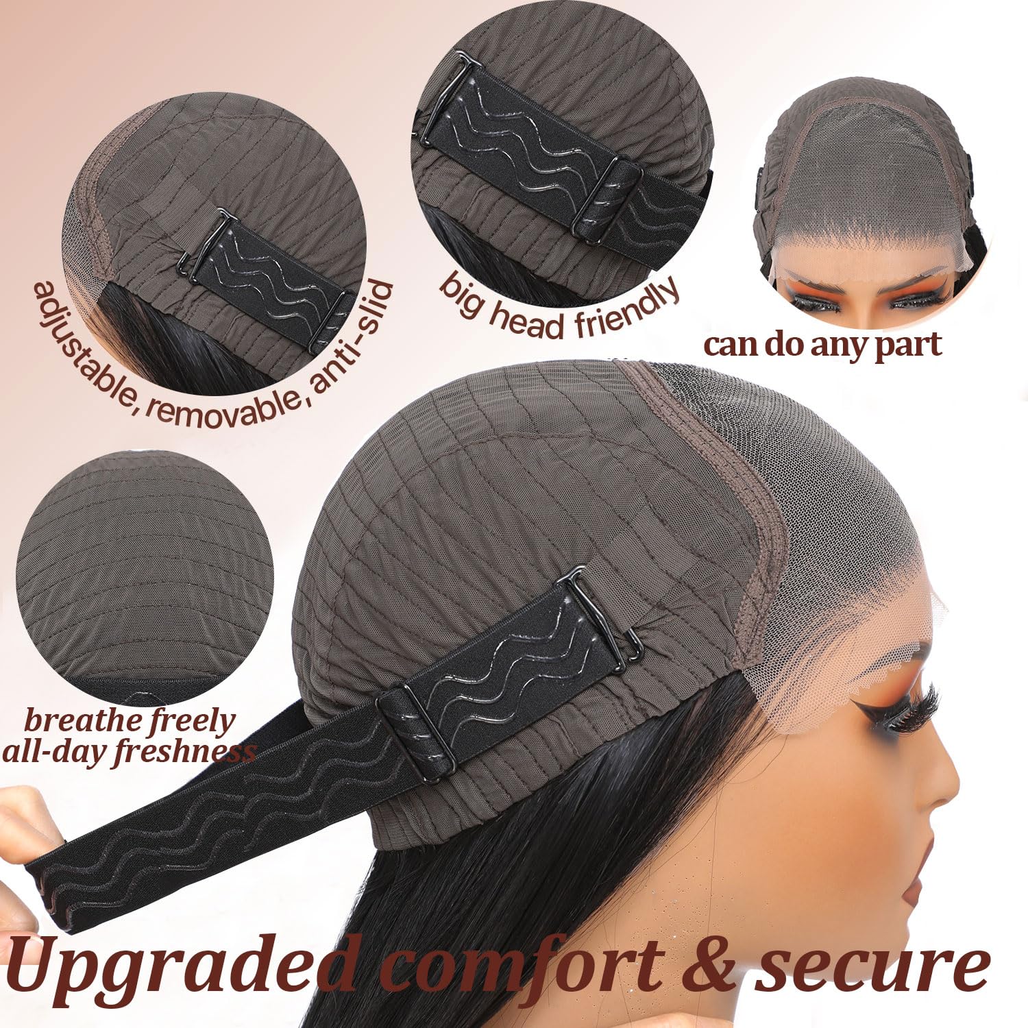 TAGUO ready-to-wear 26-inch wig ideal for busy mornings