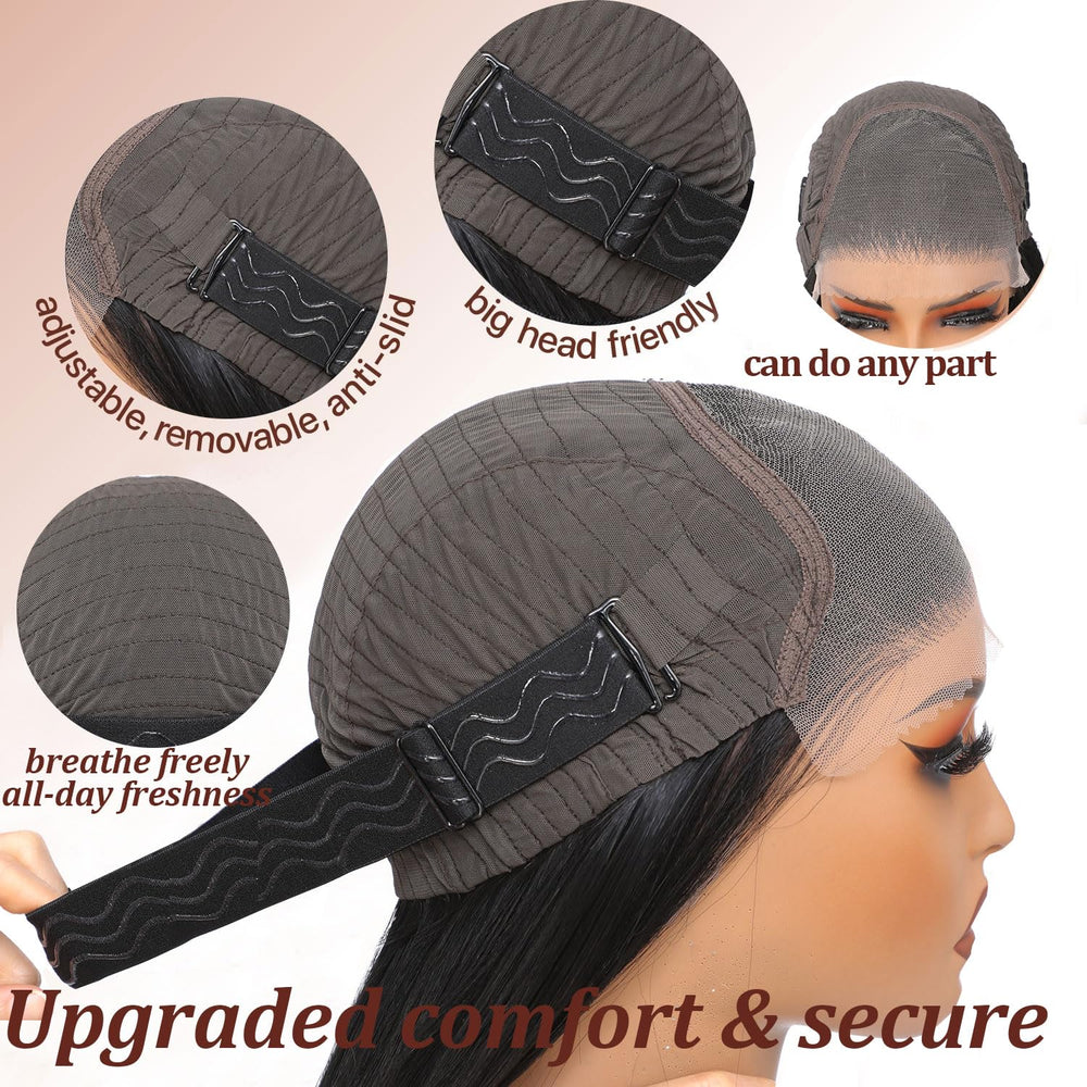 TAGUO ready-to-wear 26-inch wig ideal for busy mornings