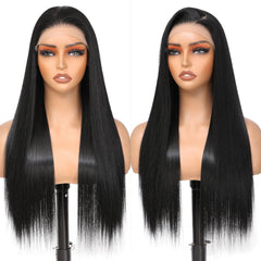 TAGUO 7x5 glueless lace front wig side part versatile non-glue fit
