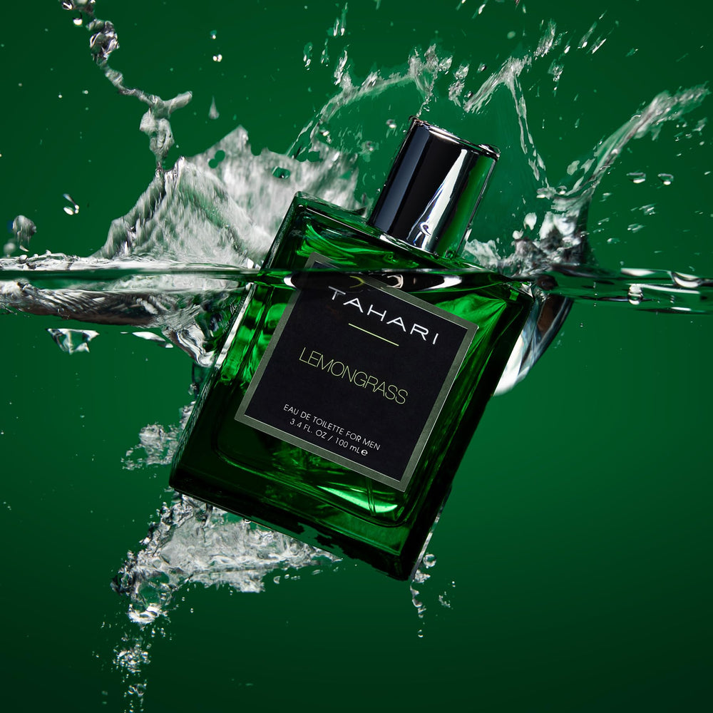 TAHARI Lemongrass EDT packaging box indicates gift-ready presentation.