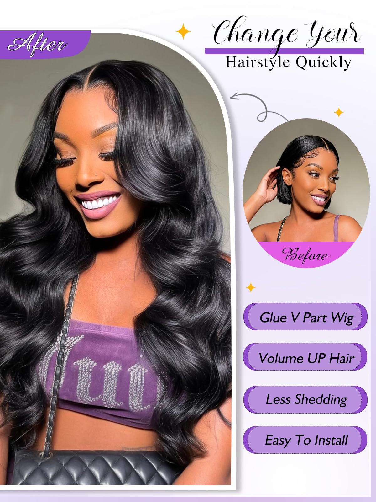Close-up of Tahikie V Part Wig drawstring cap, adjustable comfort.