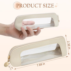 TAHULIK Travel makeup bag compact size fits purses and carry-ons
