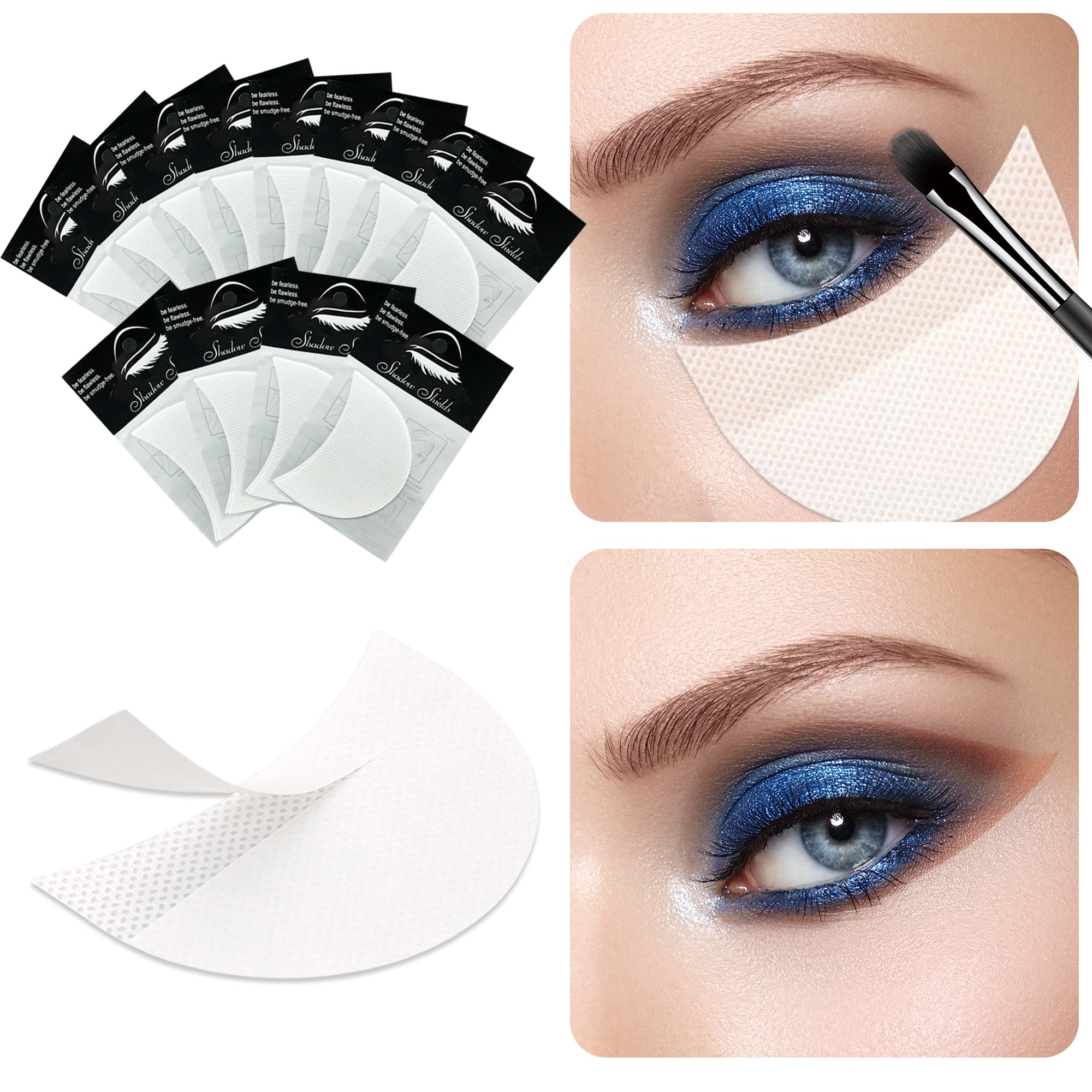 TailaiMei half-moon shields for precise winged liner and clean under-eye.