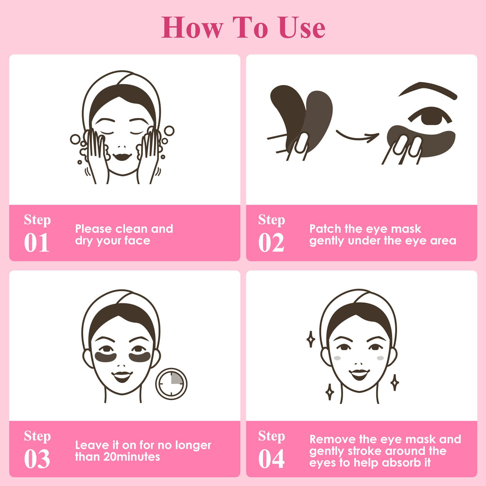 Taimand Rose under-eye patches in a morning routine to help with puffiness