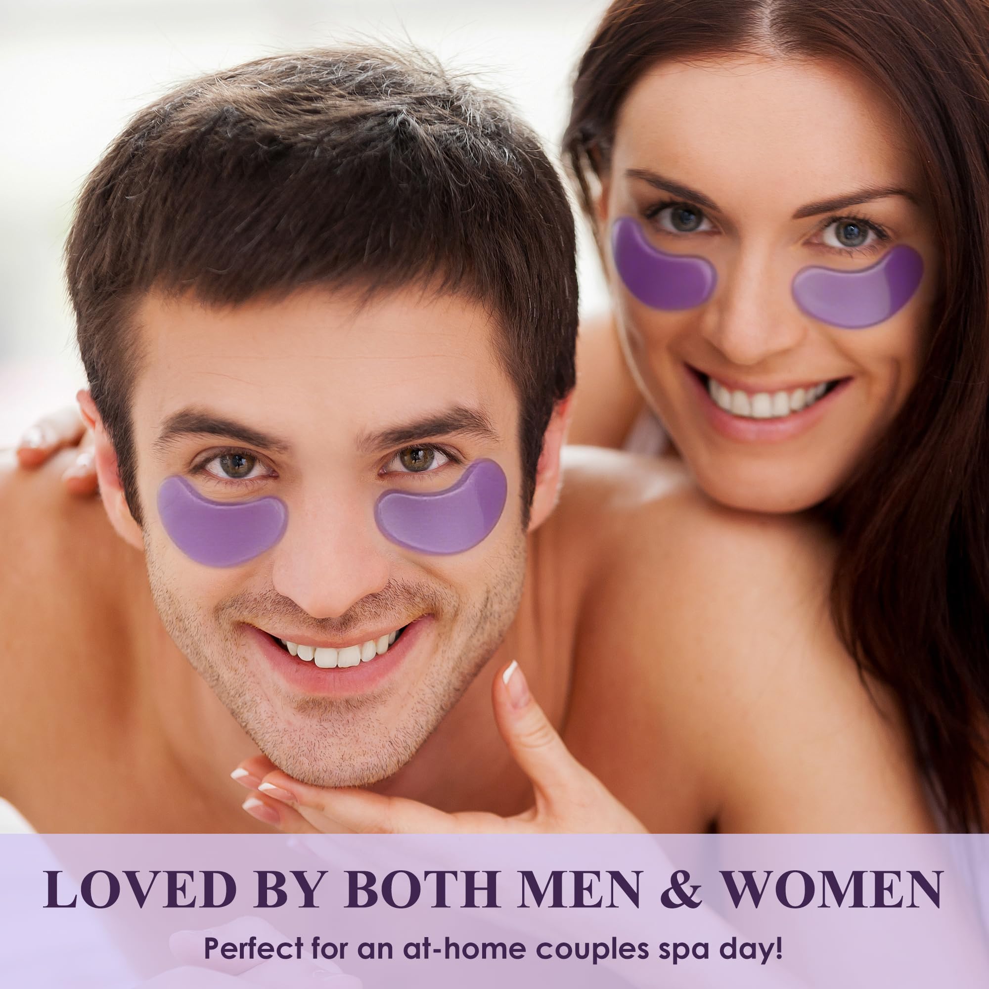 Taimand Lavender Under Eye Patches travel-friendly packaging for on-the-go care.