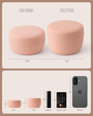 TakeToday multipurpose travel essential set shown with toiletries, pills, and jewelry.