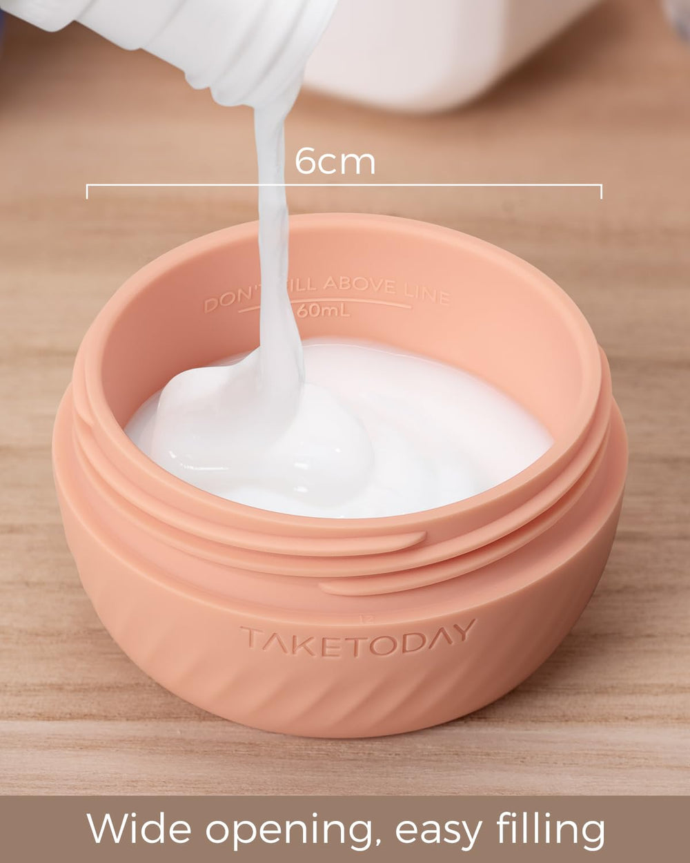 TakeToday travel essentials fit neatly in a compact cosmetic bag.