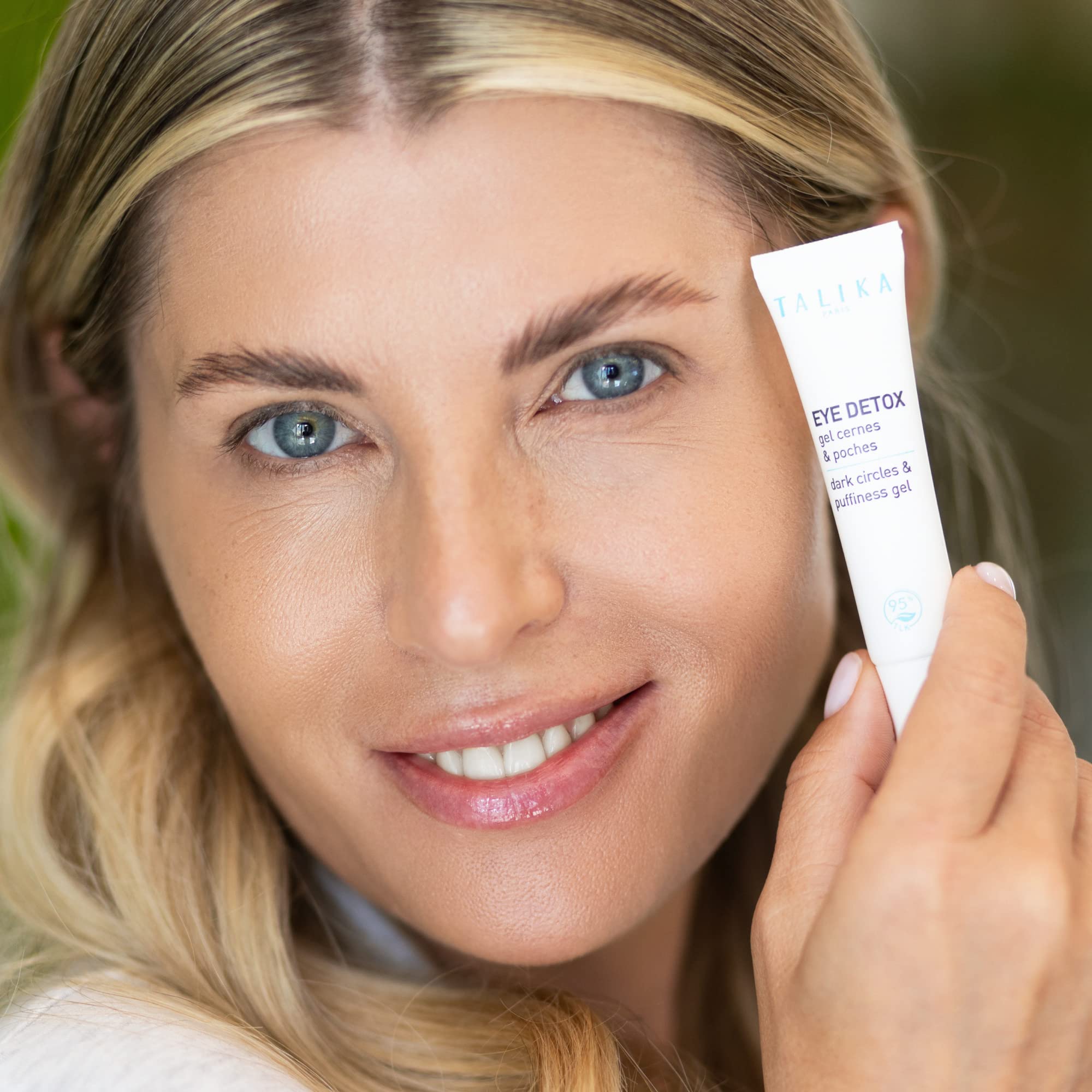 Talika Eye Detox Gel in morning routine for a refreshing start