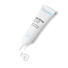 Talika Eye Detox Gel tube application for quick under-eye use