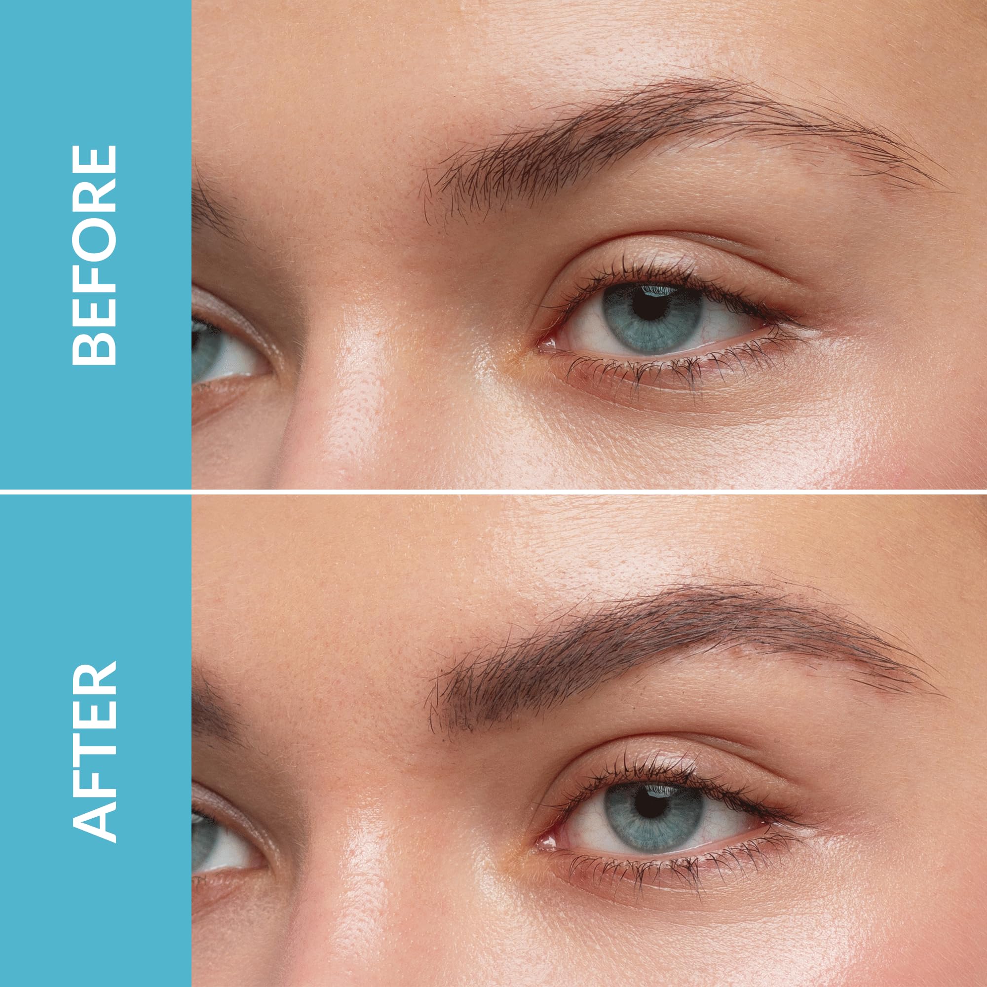 Talika brow mascara ergonomic wand enables precise brow framing