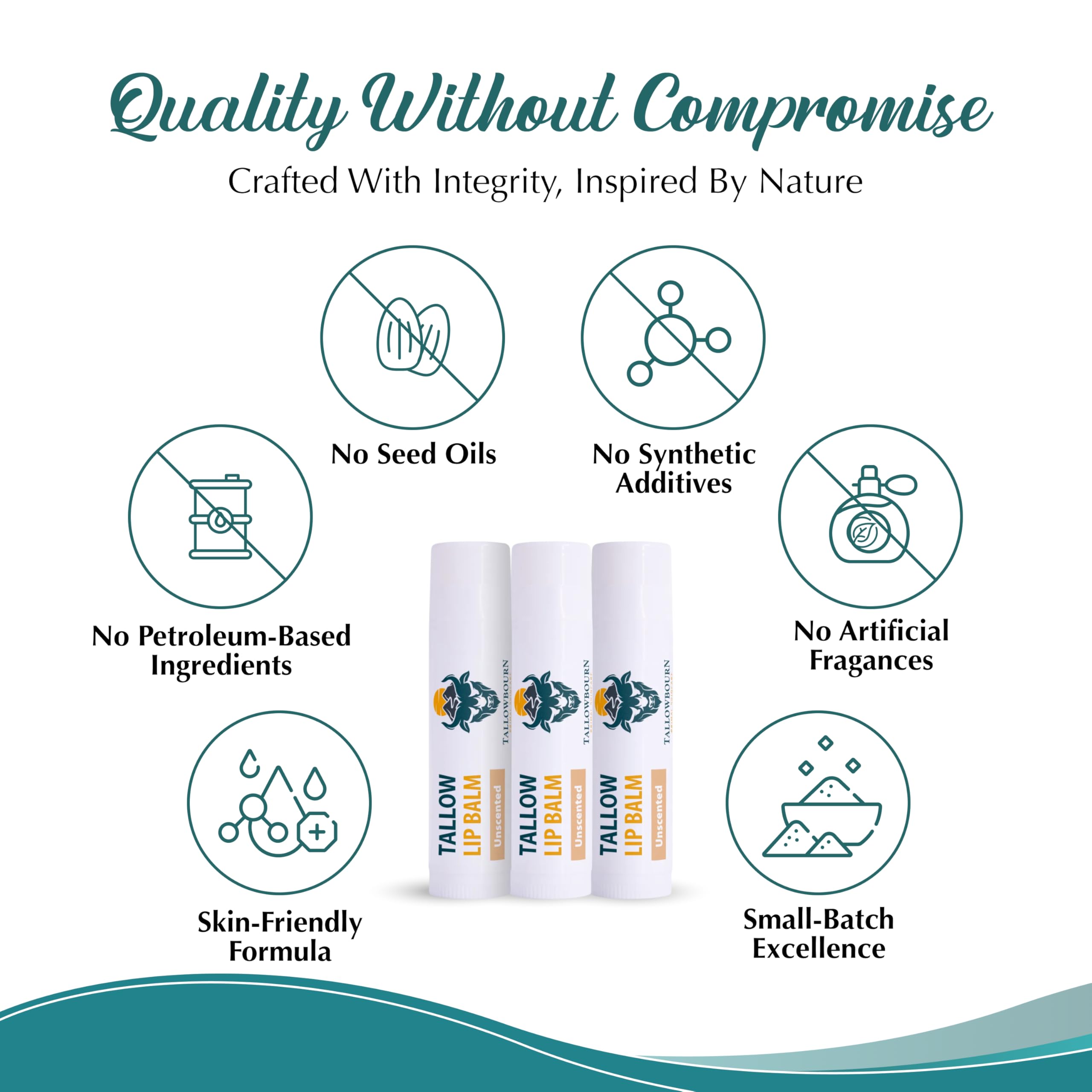 Tallowbourn usa made lip balm delivers reliable moisture