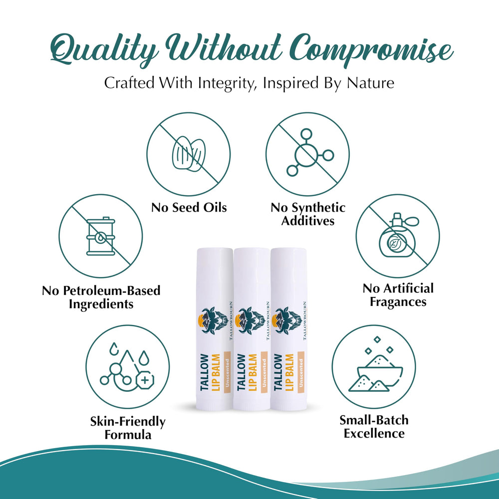 Tallowbourn usa made lip balm delivers reliable moisture