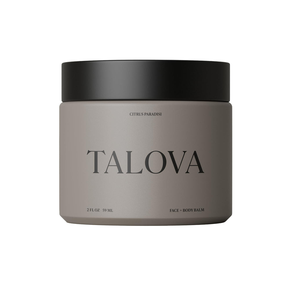 TALOVA balm texture close-up showing rich tallow base for nourished skin